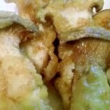 えりんぎの天ぷら（カレー味）